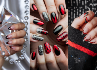 15 Stunning Black and Red Nail Ideas