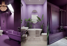 24 Small Purple Bathroom Ideas You’ll Love