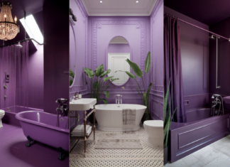 24 Small Purple Bathroom Ideas You’ll Love